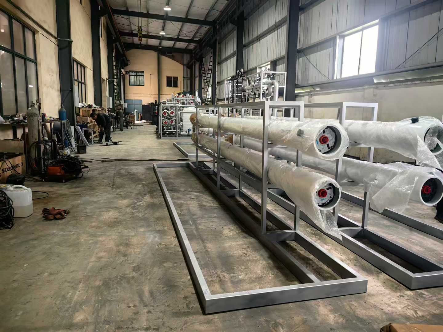 Kitchen Waste Leachate Treatment with Tubular UF and DTRO Membrane System