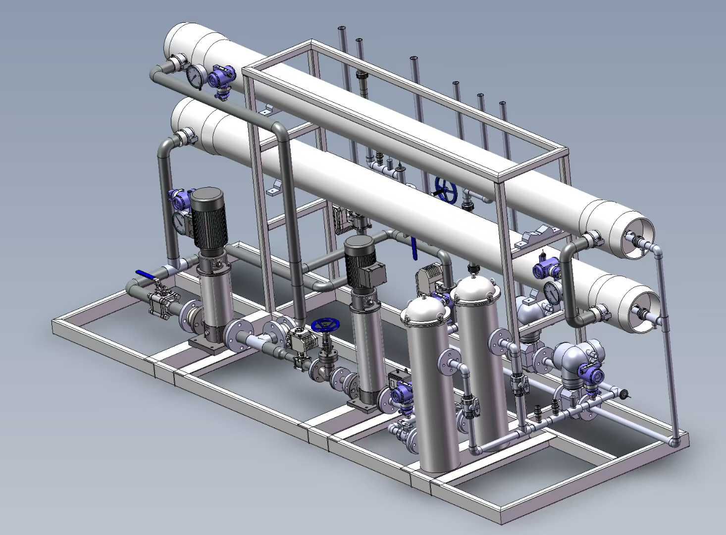 DTRO Membrane System for Waste Incineration Plant Leachate Treatment