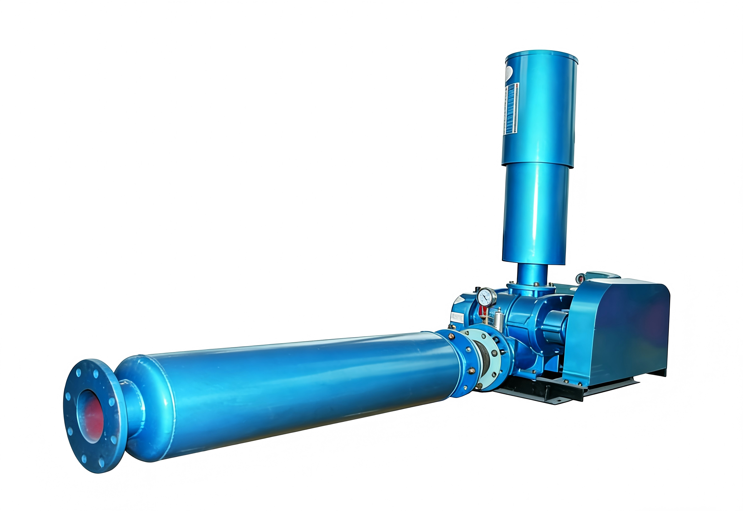 Three lobe rotary blower